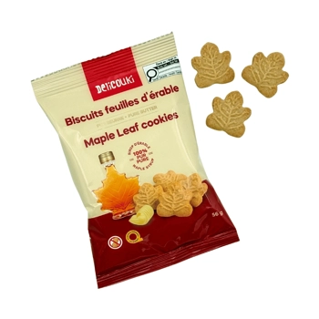 Biscuit feuilles d'érable pur beurre