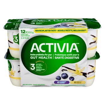 YOGURT ACTIVE PROBIOTICS VANILLA BLUEBERRY