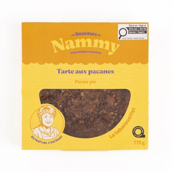 Tarte au sirop d'érable & pacanes