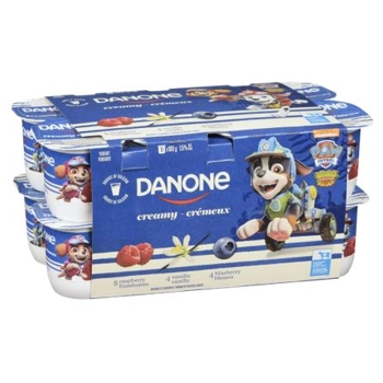 Creamy Raspberry Vanilla Blueberry