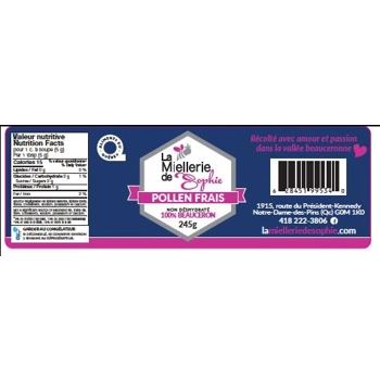 Pollen frais