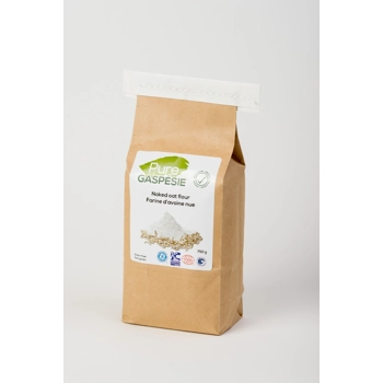 Farine d'avoine nue biologique