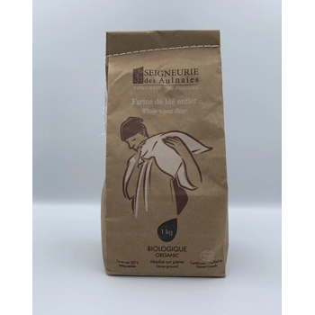 Farine de blé entier bio