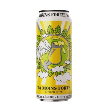 Bière légère Ta Moins Forte