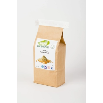 Farine de maïs biologique