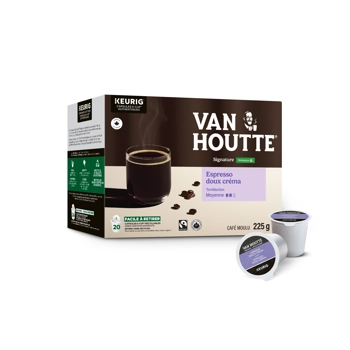 Café Espresso Doux Créma Équitable Biologique - Capsules K-Cup