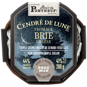 Cendré de Lune Brie Cendré 41% M.G. Triple Crème