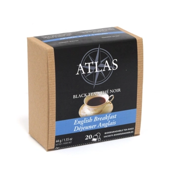 THÉ NOIR - DÉJEUNER ANGLAIS - ATLAS - 20 sachets