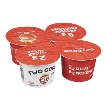 Yogourt Faible en sucre aux Fraises
