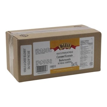 Butterscotch sundae topping