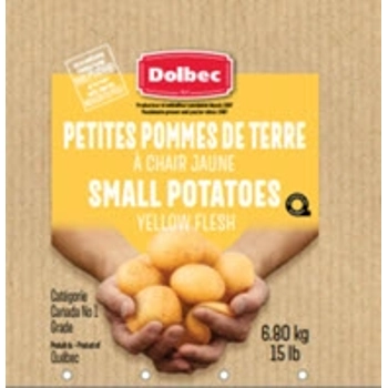 Yellow flesh small potatoes