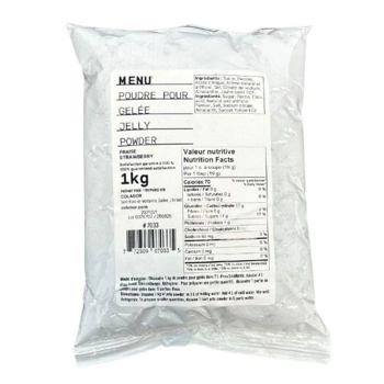 Strawberry jelly powder