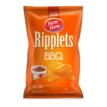 BBQ Ripplets Chips