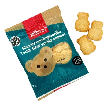 Biscuits oursons vanille