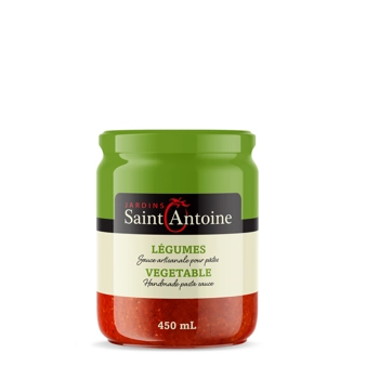 Sauce artisanale pour pâtes aux LÉGUMES