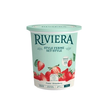 YOGOURT FERME FRAISE REDUIT EN SUCRE