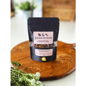 Sweet & salty black walnuts