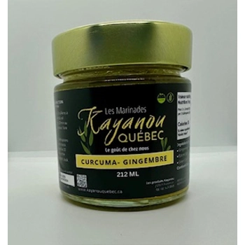 Marinade curcuma gingembre