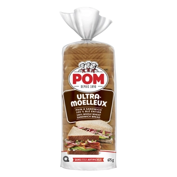 Superclub sandwich pain de blé entier 100% ultra-moelleux