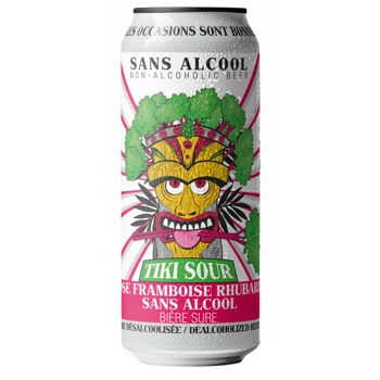 Tiki Sour GOSE Framboise Rhubarbe SANS ALCOOL