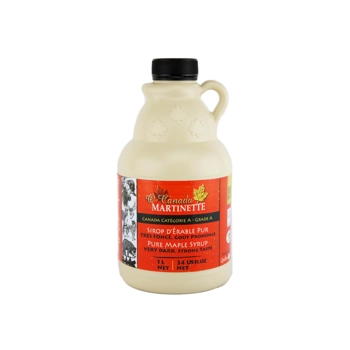 O CANADA - Sirop d’érable Pur - TRÈS FONCÉ, Goût Prononcé - Cruchon