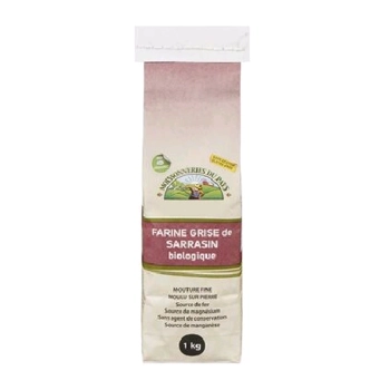 Farine pâle de sarrasin biologique