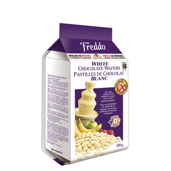 FREDDO FONDUE WHITE CHOCOLATE WAFERS