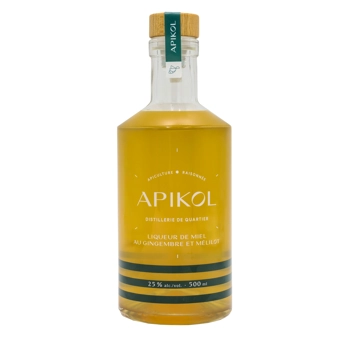 Liqueur de miel au gingembre et mélilot