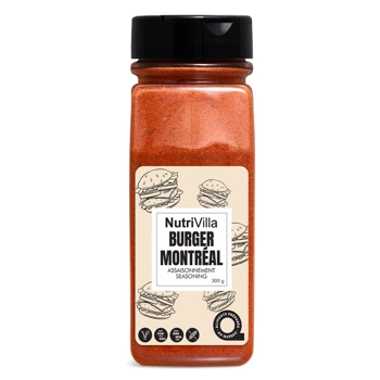 Hamburger Montréal Assaisonnement NutriVilla
