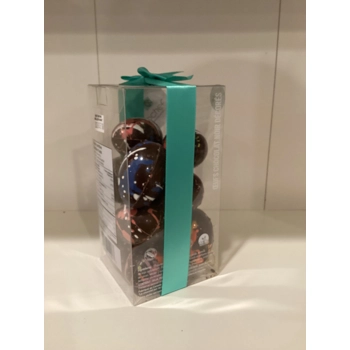 Empty decorated eggs-Dozen Black