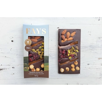 70 % cocoa combination dark chocolate