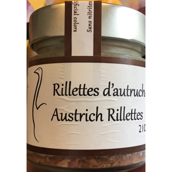RILETTES D'AUTRUCHE