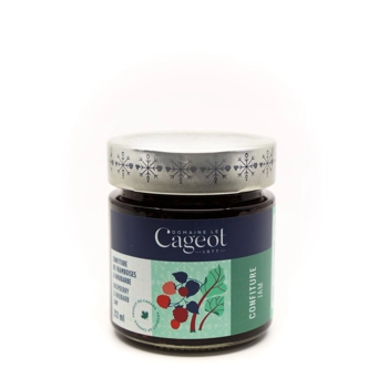 Confiture De Framboises Et De Rhubarbe