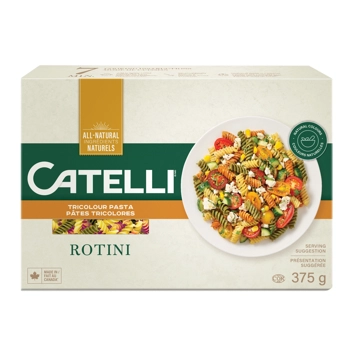 Pâtes Rotini Tricolores Catelli