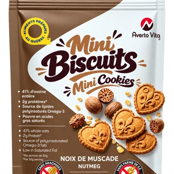 Mini biscuit Noix de muscade