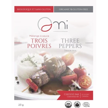 OMI -  Mélange à sauce aux trois poivres sans gluten