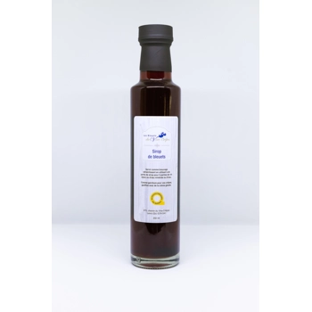 Sirop de bleuets.
