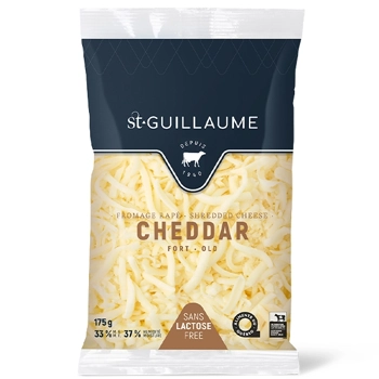 Cheddar fort St-Guillaume, râpé