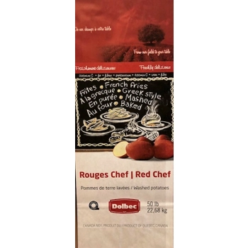 Pommes de terre rouges Chef