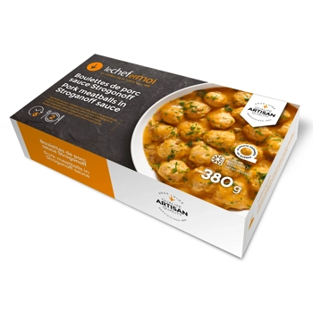 Pork Meatballs in Strogonoff Sauce