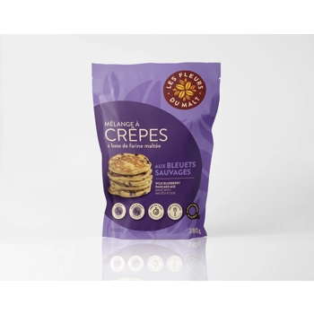 Blueberries mix pancakes