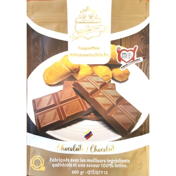 Bâtonnets au chocolat