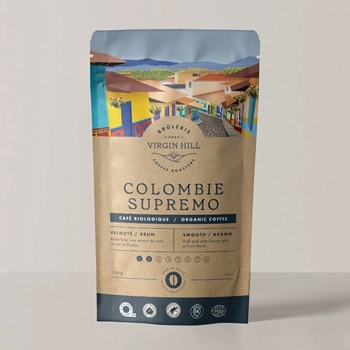 Café Colombie Supremo Brun Biologique Équitable