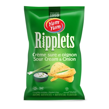 Ripplets Chips Sour Cream and Onions