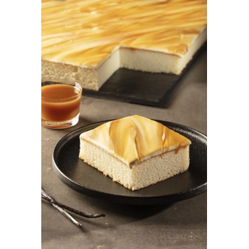 Vanilla Caramel Swirl Cake