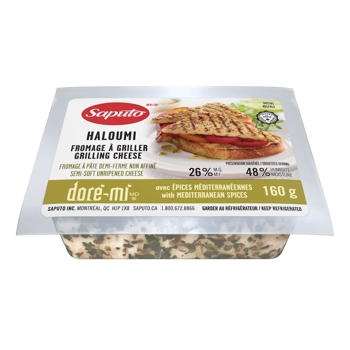 Doré-Mi Haloumi 26% M.G. aux Épices Méditerranéennes
