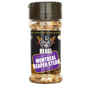 Aubrey D. Rebel Montreal Reaper Steak Spice Rub
