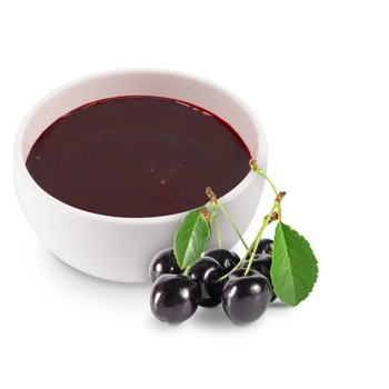 Purée de cerises noires 10% sucre ajouté