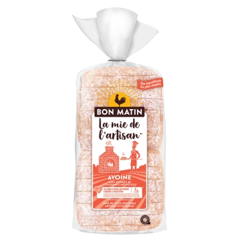 Pain à l'avoine Bon Matin La mie de l'artisan