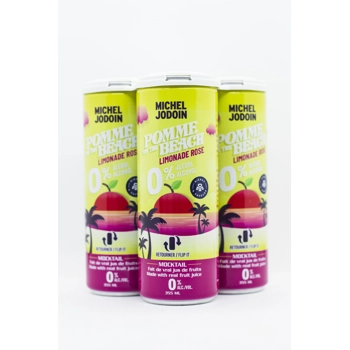 POMME ON THE BEACH- Pink lemonade alcool-free